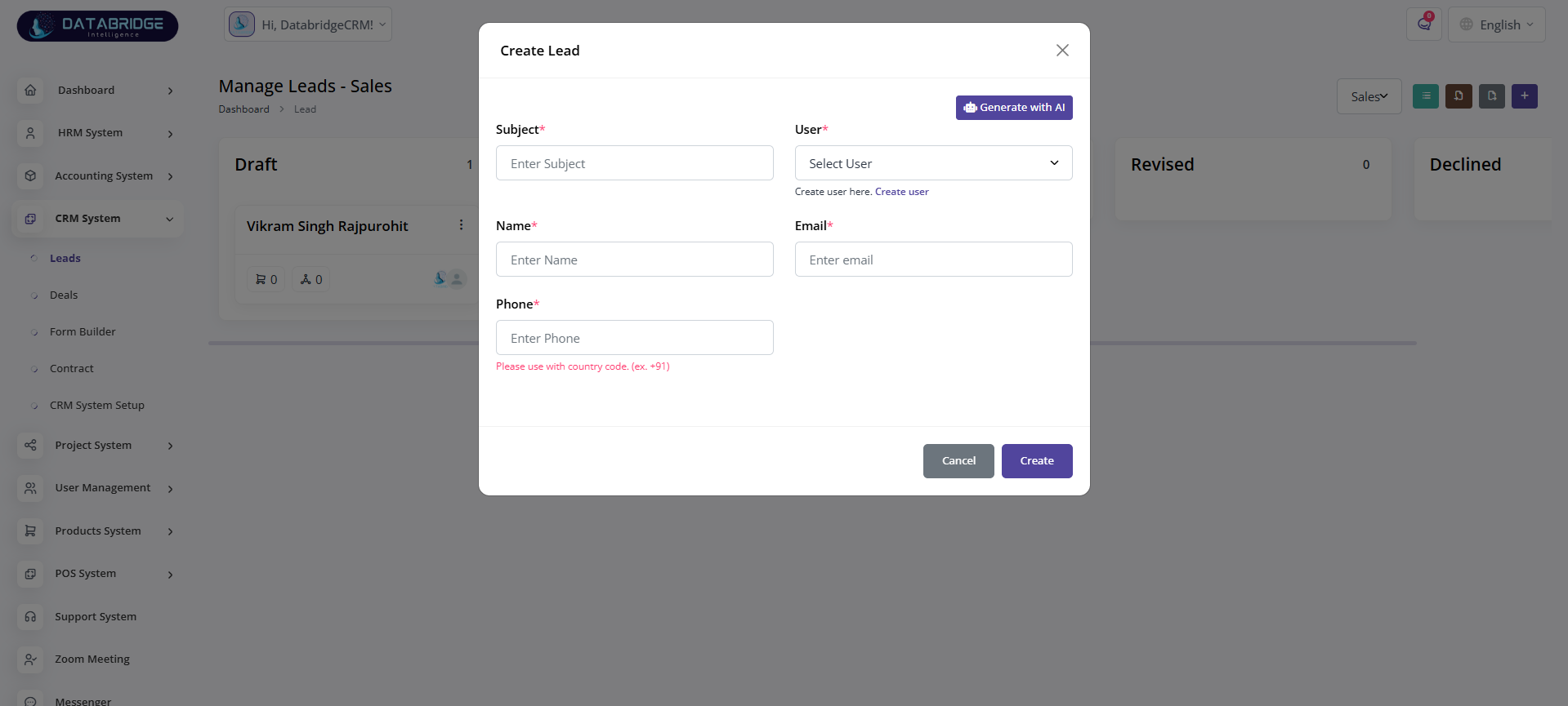 CRM System Image